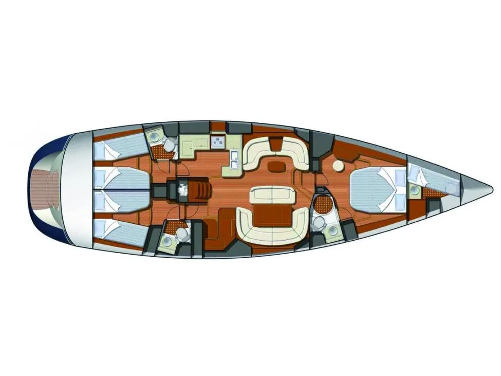 Jeanneau 54 Umutt — фотография яхты 13