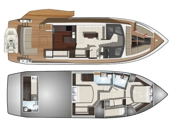 Galeon 500 Fly Liquid Asset — Yachtfoto 11