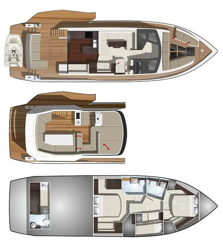 Galeon 500 Fly Liquid Asset — Yachtfoto 12
