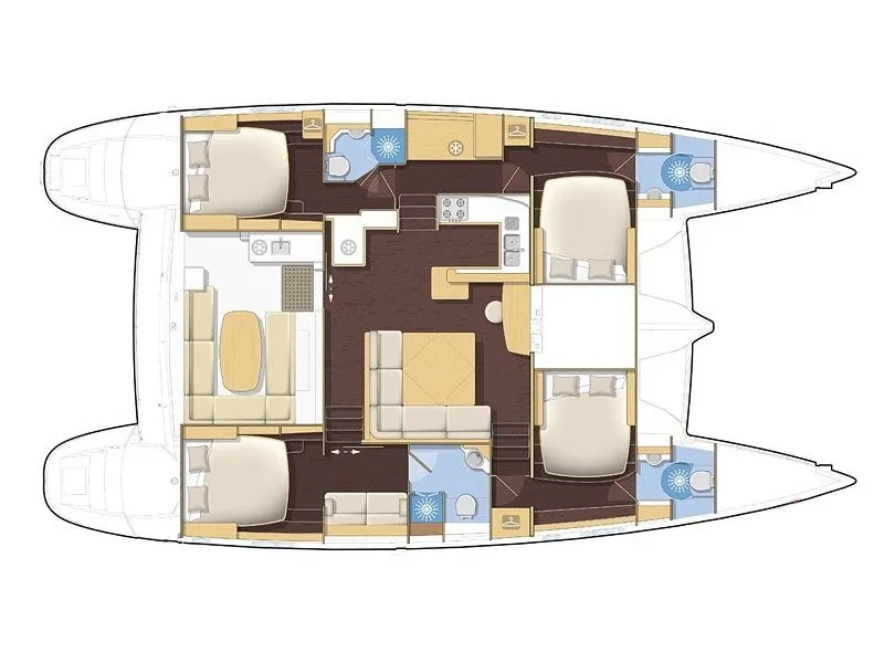 Lagoon 500 Mystique II(Owner Version Refit 2021) — jahtikuva 5