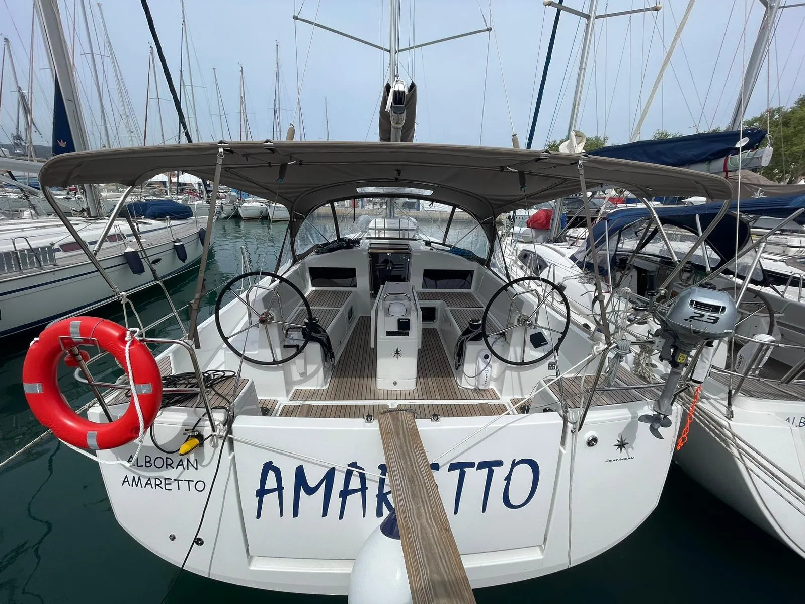 Sun Odyssey 440 Alboran Amaretto — фотография яхты 13