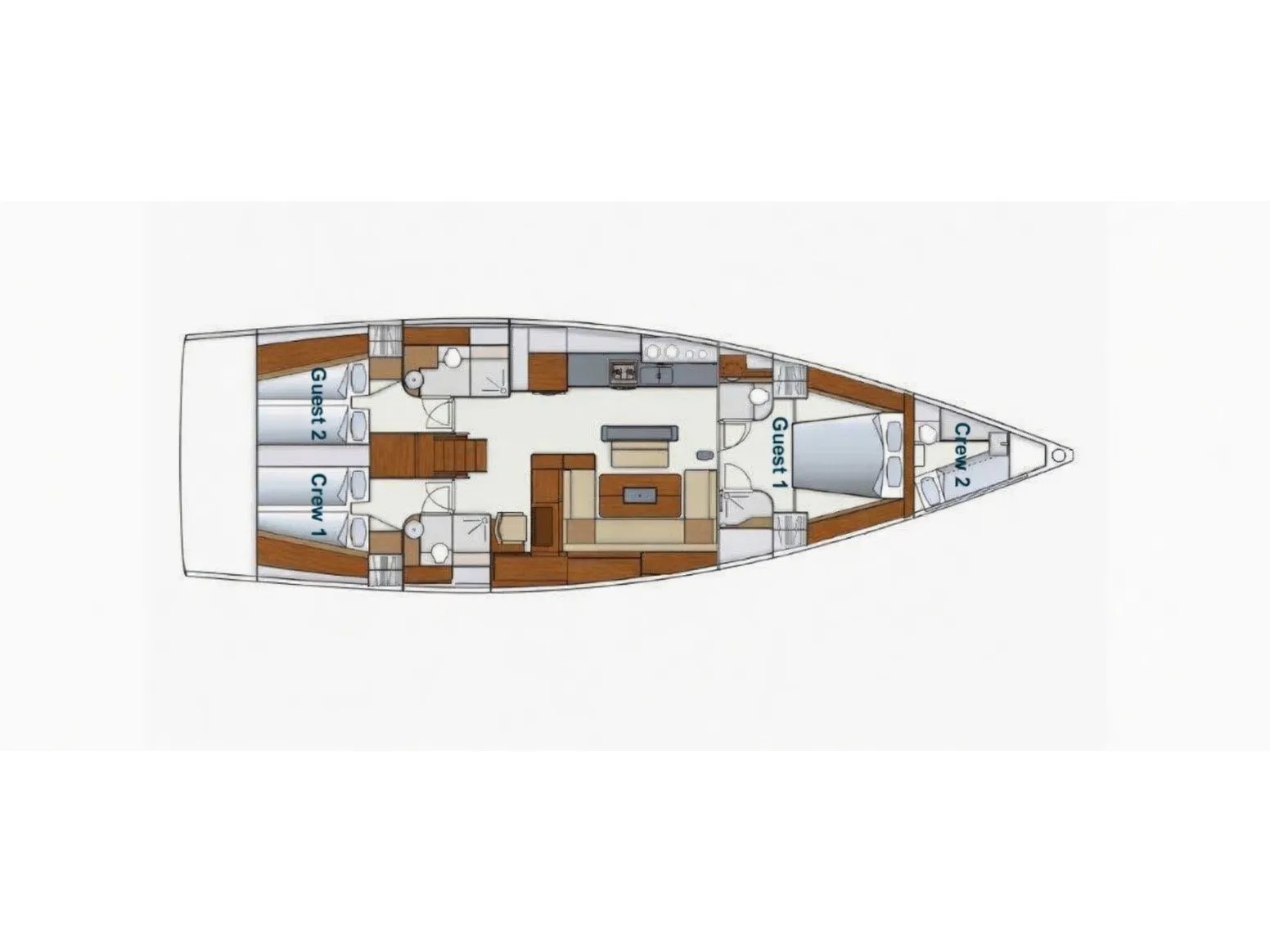 Hanse 575 Premium — yacht photo 19