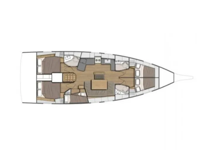 Oceanis 46.1 Ilia — jahtikuva 2