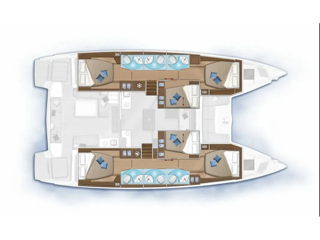 Lagoon 50 AF-LAG50 — foto dello yacht n. 7