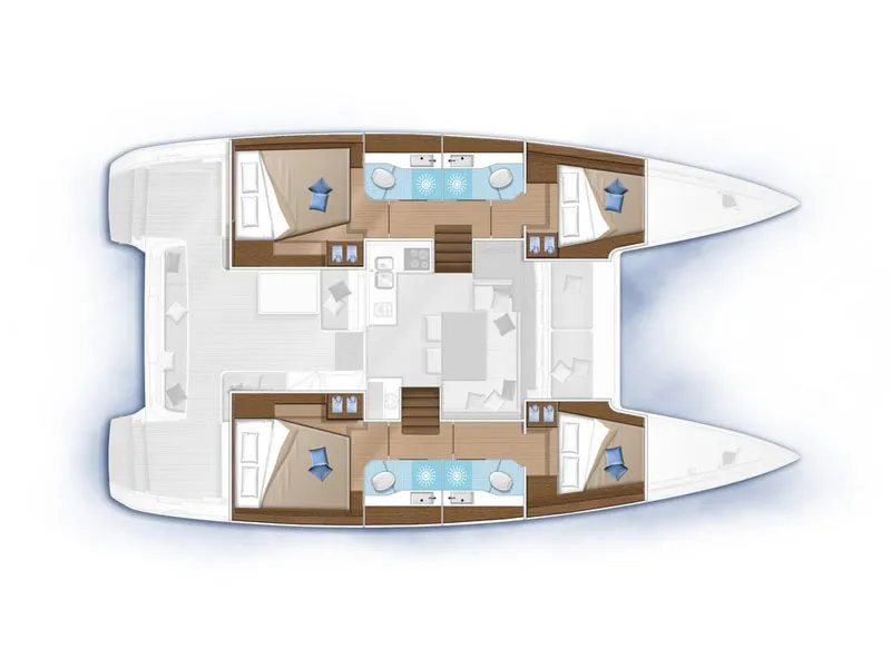 Lagoon 40 AF-LAG40CATAL — foto dello yacht n. 3