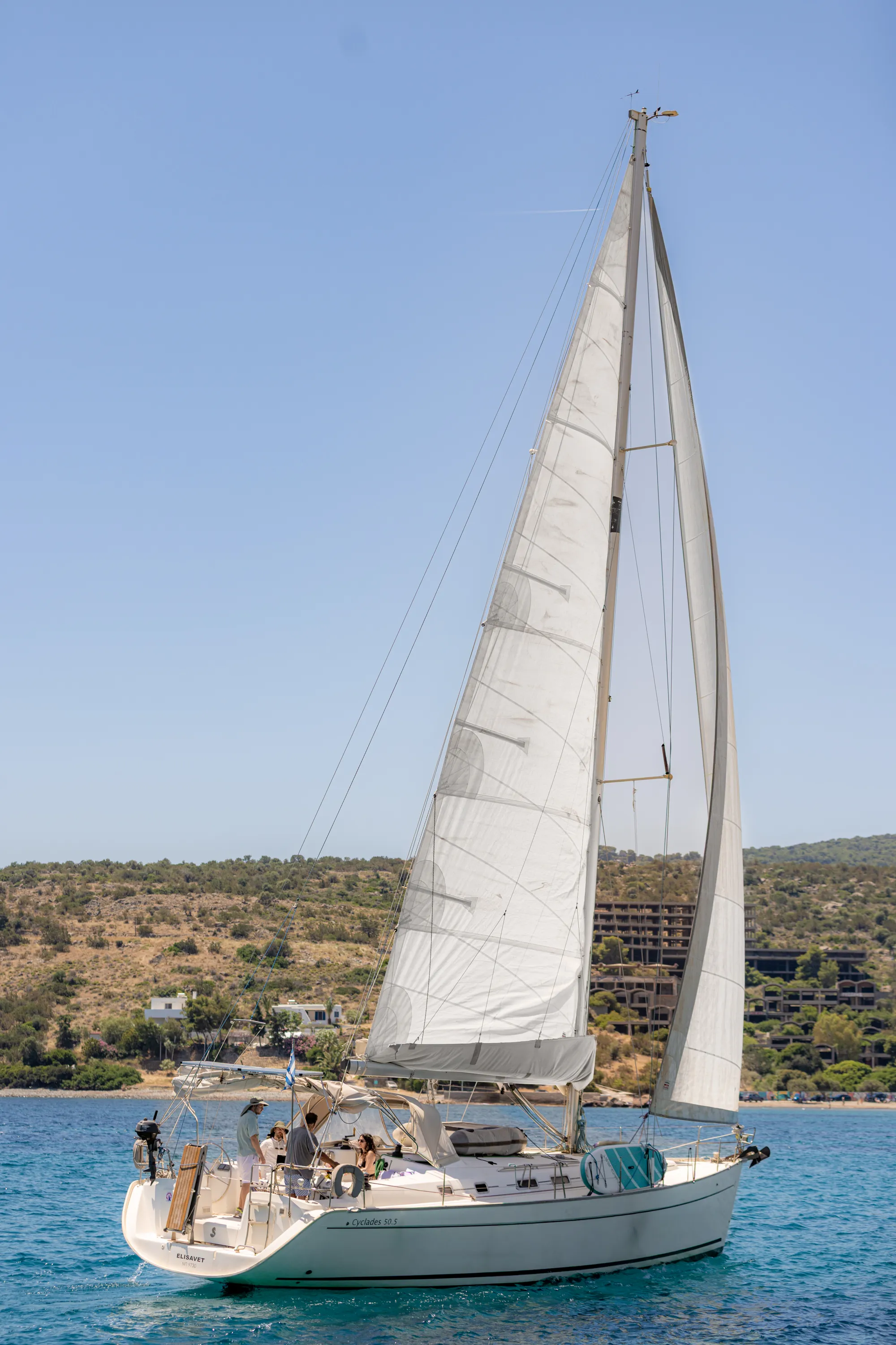 Cyclades 50.5 Elisavet — fotografia jachty 3
