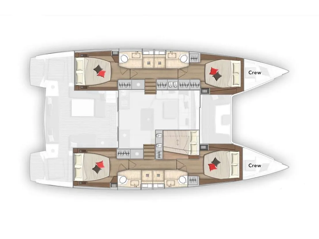 Lagoon 50 Andiamo — foto dello yacht n. 7