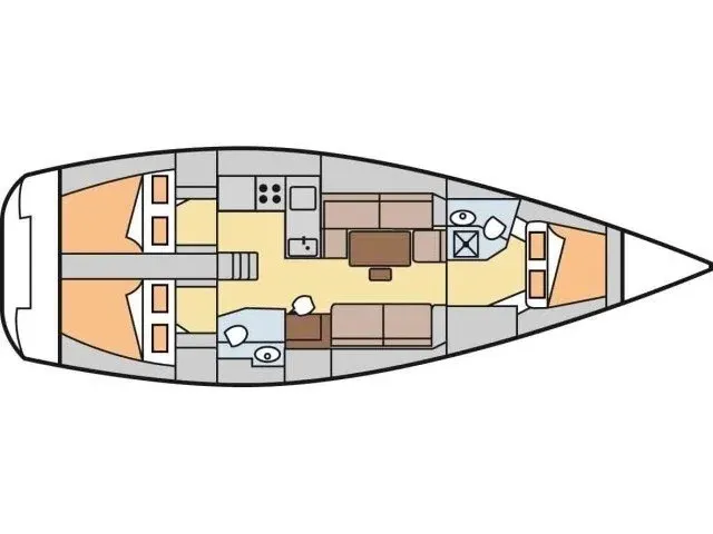 Dufour 40 Odile — фотография яхты 7