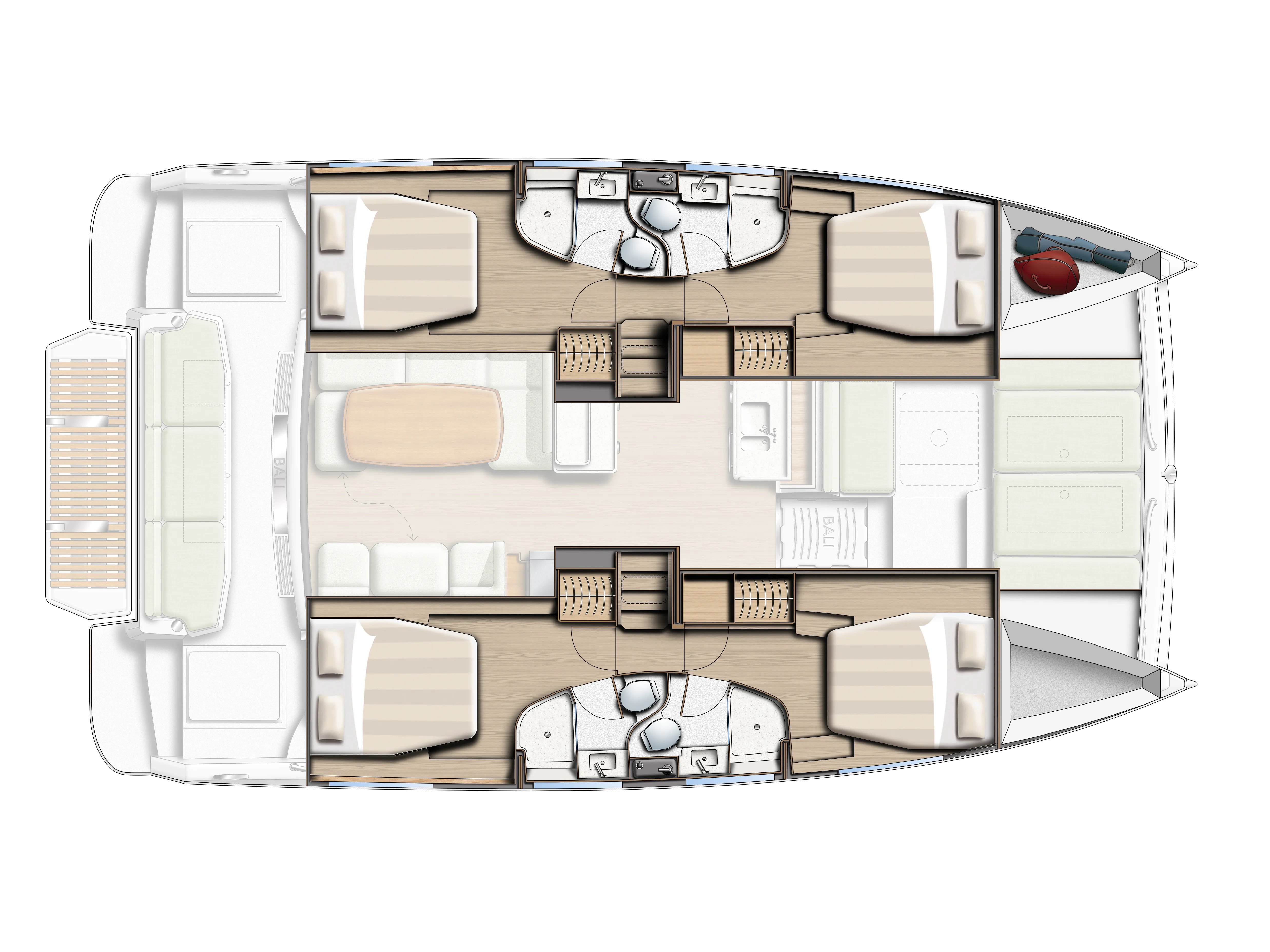 Bali 4.3 EOS — yacht photo 3