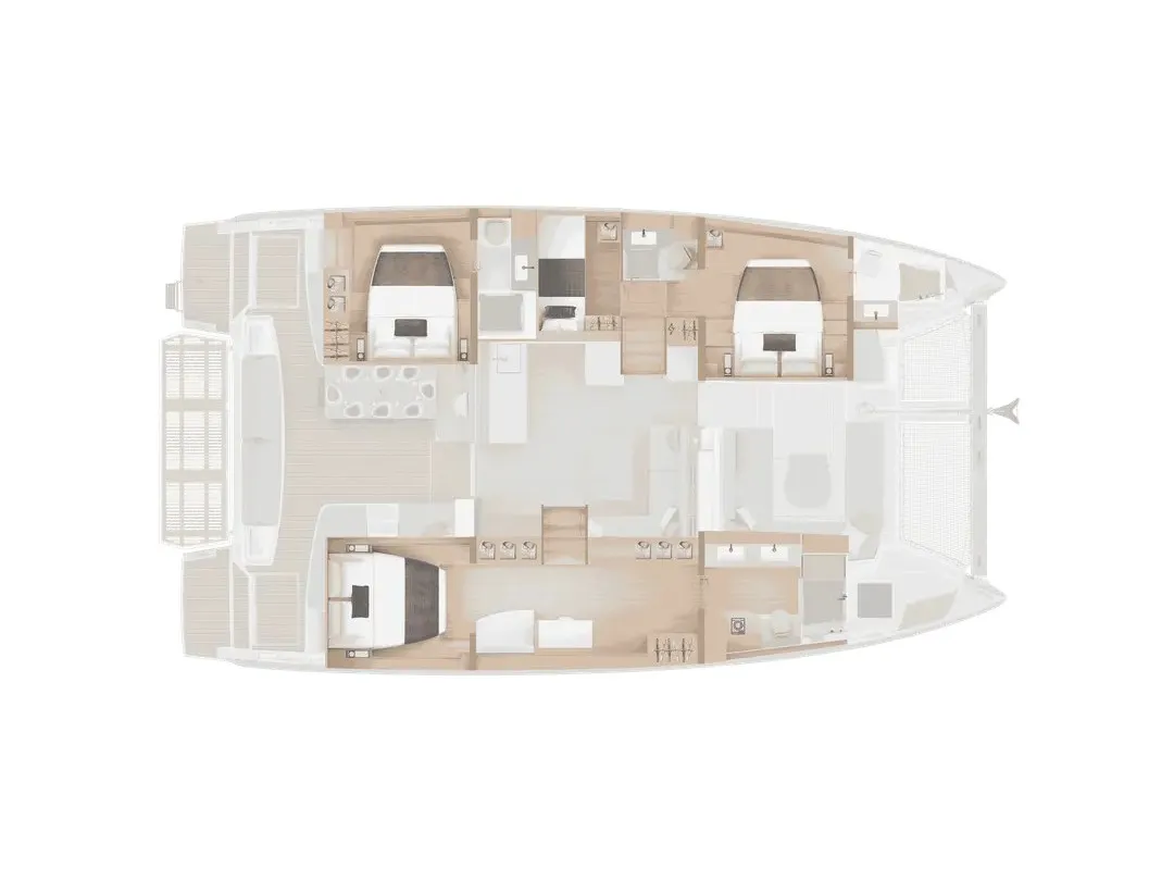 Lagoon 47 Princess M — yachtbillede 3