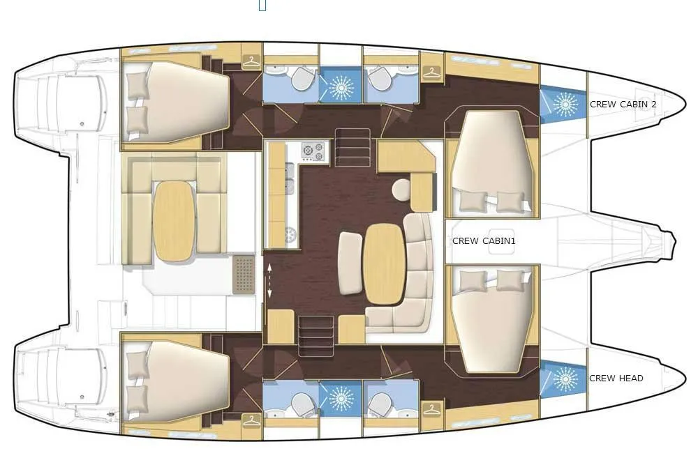 Lagoon 421 Nirvana Elegant Pack refit 2022 — jachtfoto 5
