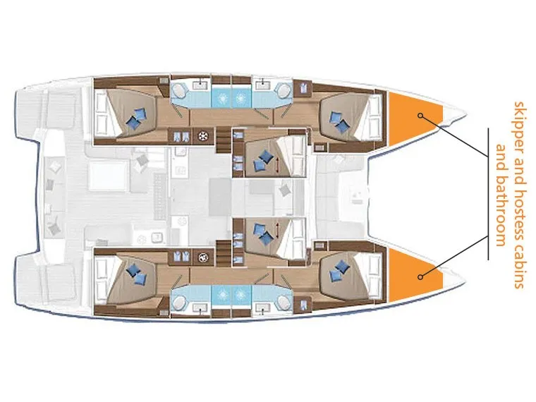 Lagoon 50 THOR — yacht photo 30