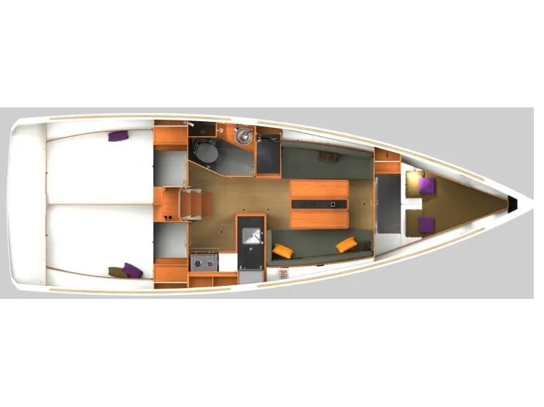 Sun Odyssey 349 NOVARA — foto dello yacht n. 7