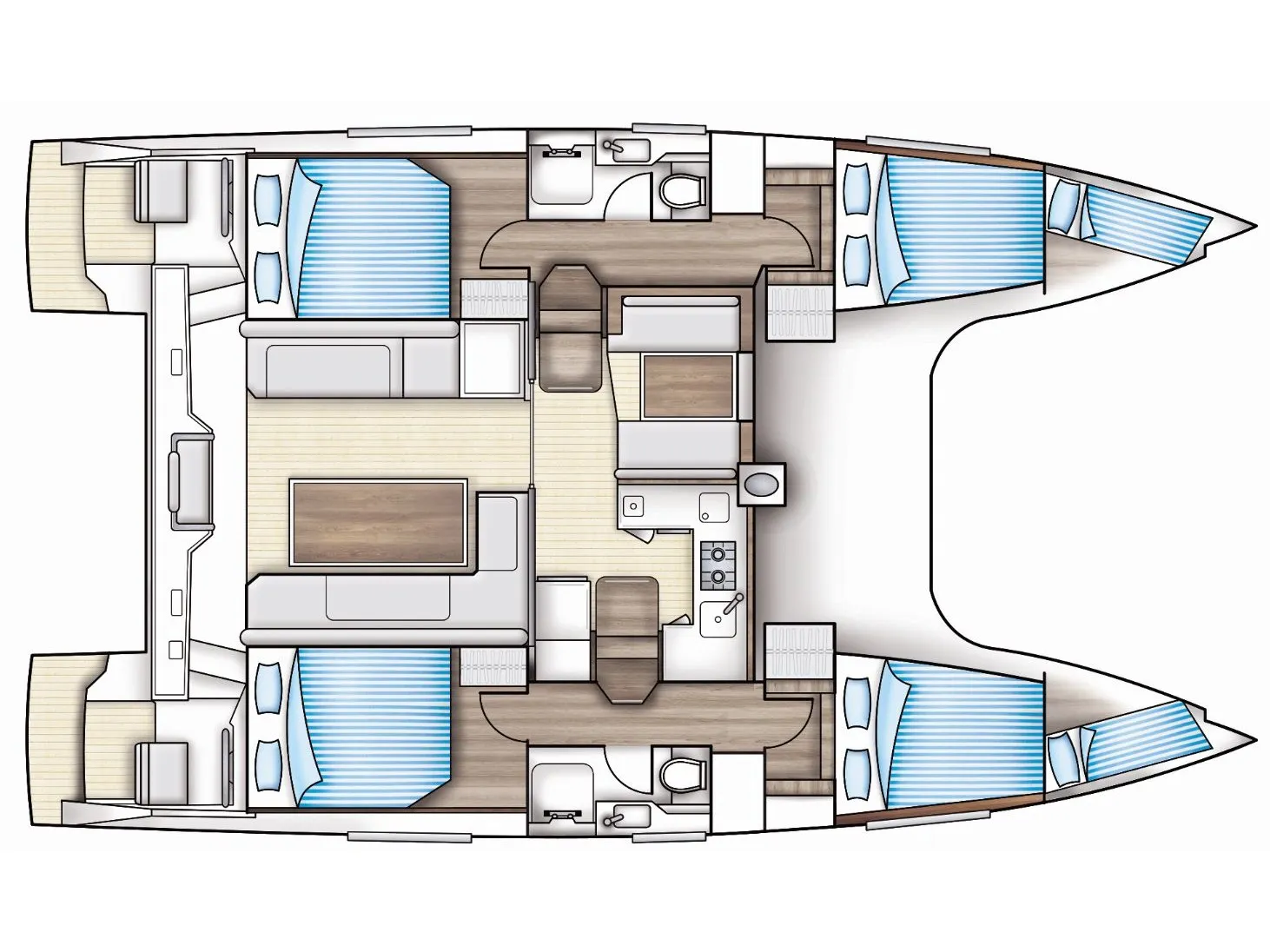 Nautitech 40 Open Andaman Discovery 2 — foto dello yacht n. 14
