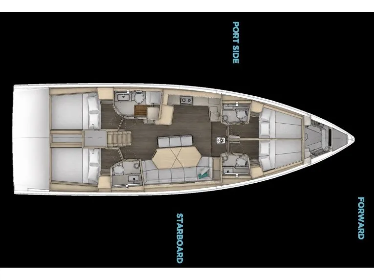 Dufour 48 Tranquila — foto dello yacht n. 5