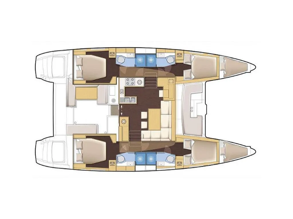 Lagoon 450 Fly Hydra VIII — foto dello yacht n. 9
