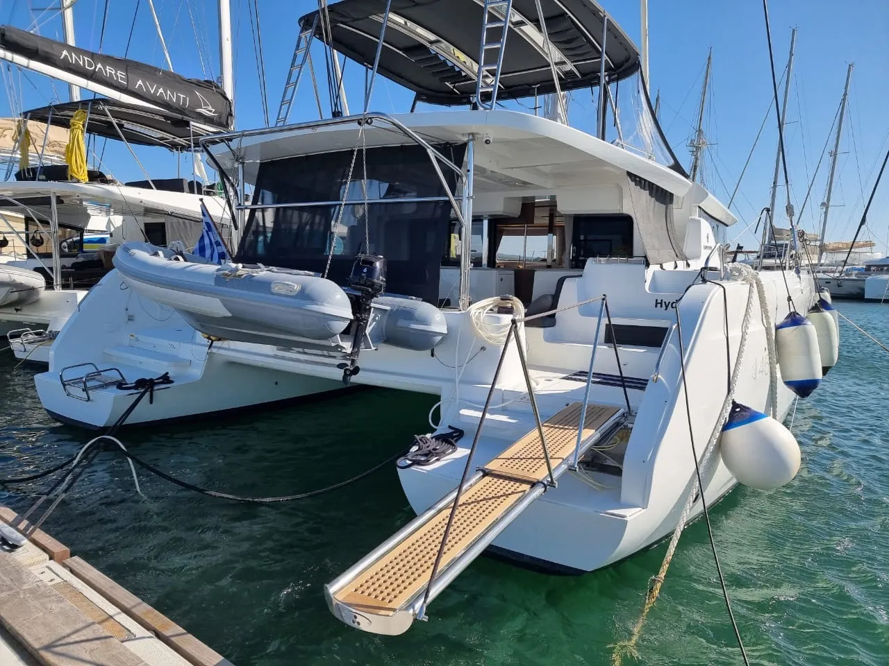 Lagoon 46 Hydra XIV — fotografia jachty 2