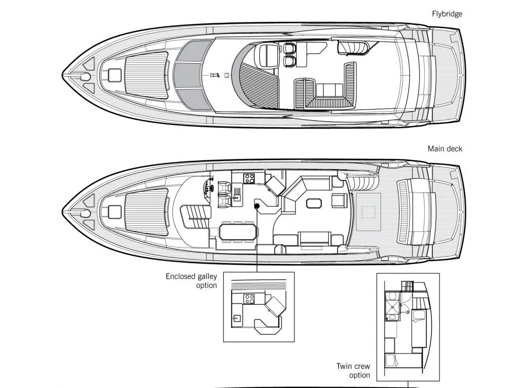 Sunseeker 74 Premium — yacht photo 2