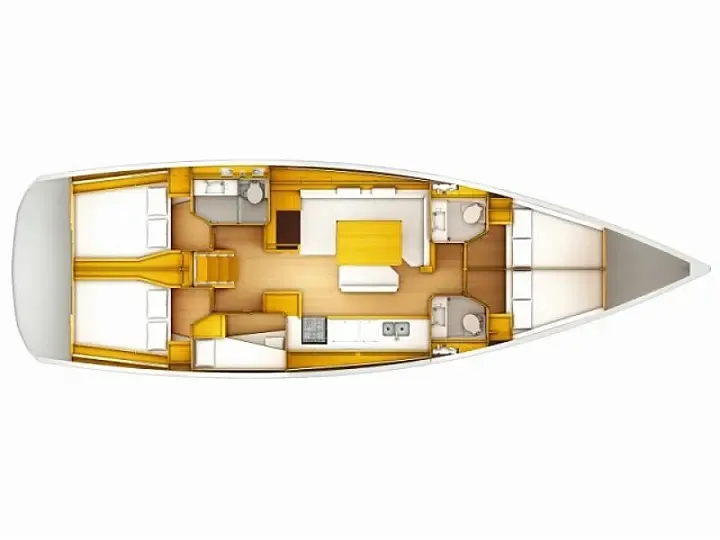 Sun Odyssey 519 Alboran Cognac (Cabo Verde) — foto dello yacht n. 5