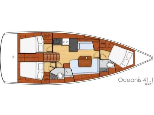 Oceanis 41.1 IKARIA — foto del yate n.º 9