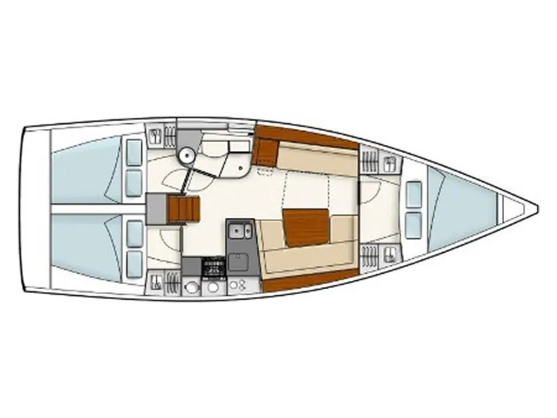 Hanse 385 Ariel — yacht photo 7