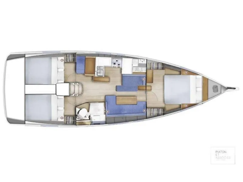 Sun Odyssey 410 Alboran Albariño (Las Galletas) — фотография яхты 2
