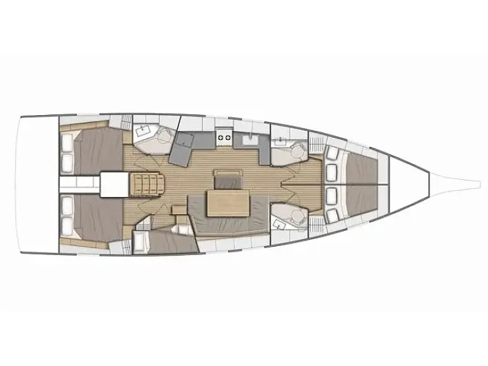 Oceanis 46.1 LUNA — фотография яхты 8
