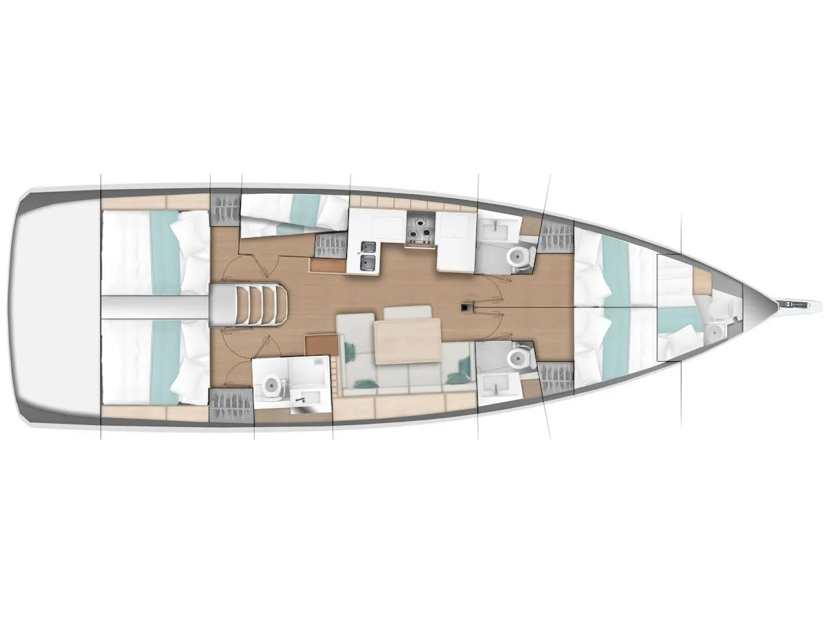 Sun Odyssey 490 Konstantinos — jahtikuva 2