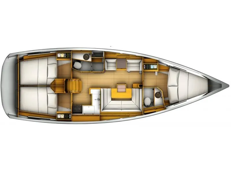 Sun Odyssey 419 Hello Fun — снимка на яхтата 12