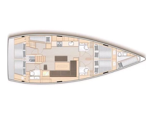 Hanse 508 BOX OF CHOCOLATE — yacht photo 3